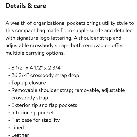 Marc Jacob’s The Cargo Bag in Suede - Picture 16 of 16